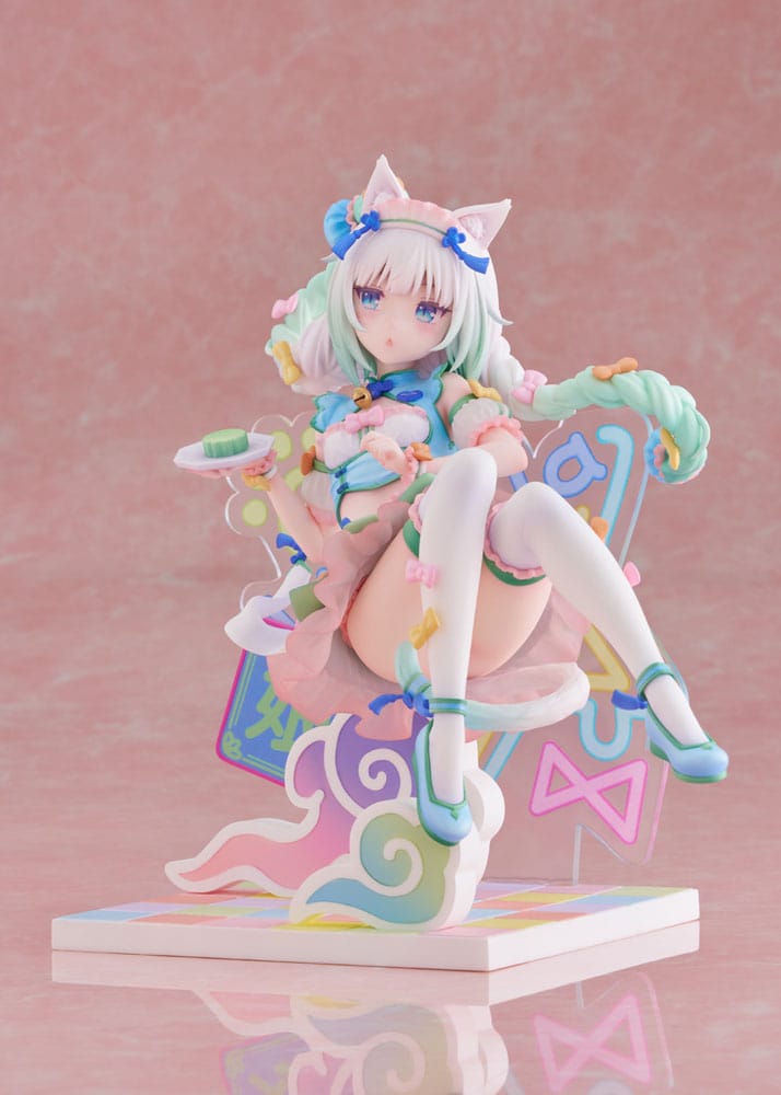 Nekopara PVC Statue 1/7 Vanilla Dreamy Cute China Ver. 17 cm - MangaShop.ro