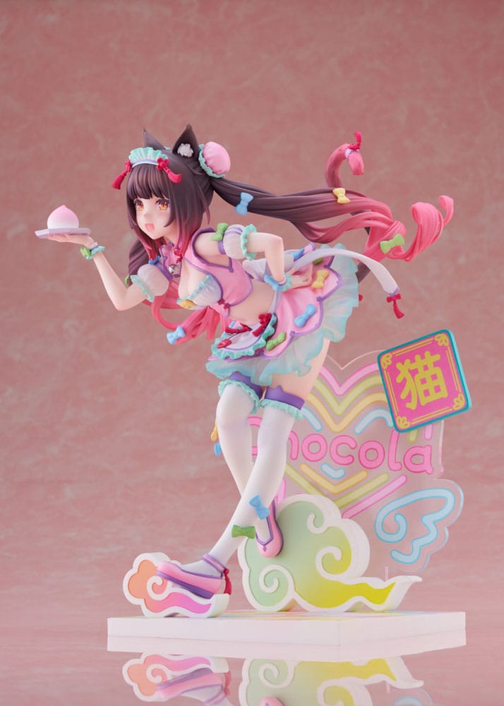 Nekopara PVC Statue 1/7 Chocola Dreamy Cute China Ver. 20 cm - MangaShop.ro