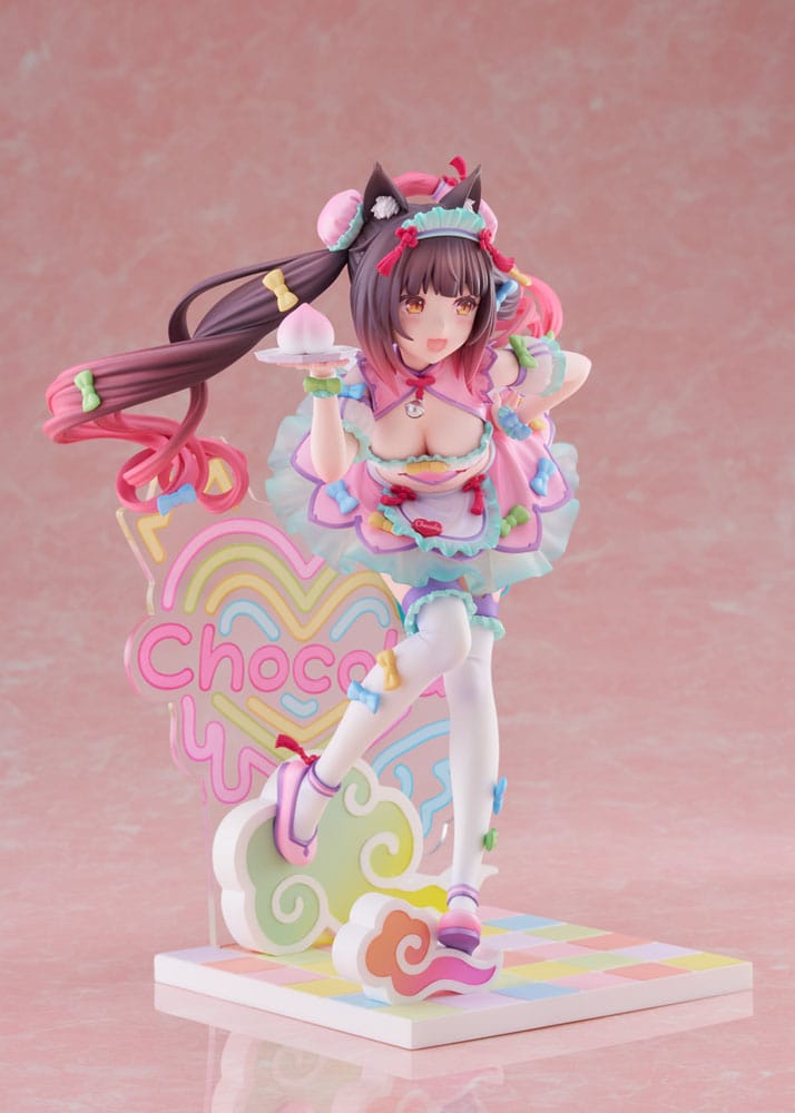 Nekopara PVC Statue 1/7 Chocola Dreamy Cute China Ver. 20 cm - MangaShop.ro