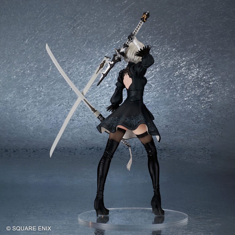 NieR:Automata PVC Statue 2B (YoRHa No. 2 Type B) Ver. 2.0 29 cm - MangaShop.ro