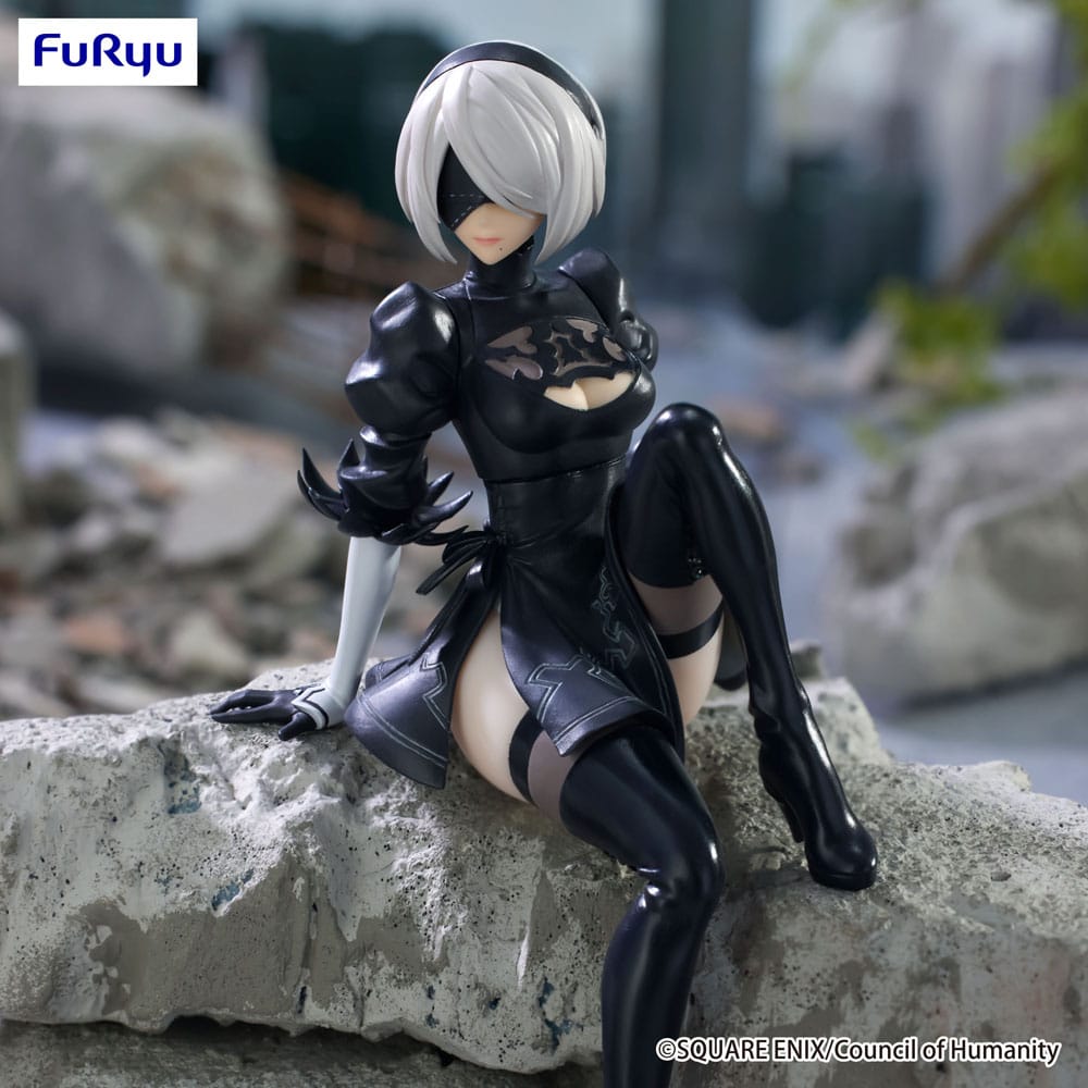 NieR:Automata Ver1.1a Noodle Stopper PVC Statue YoRHa No.2 Type B 13 cm - MangaShop.ro