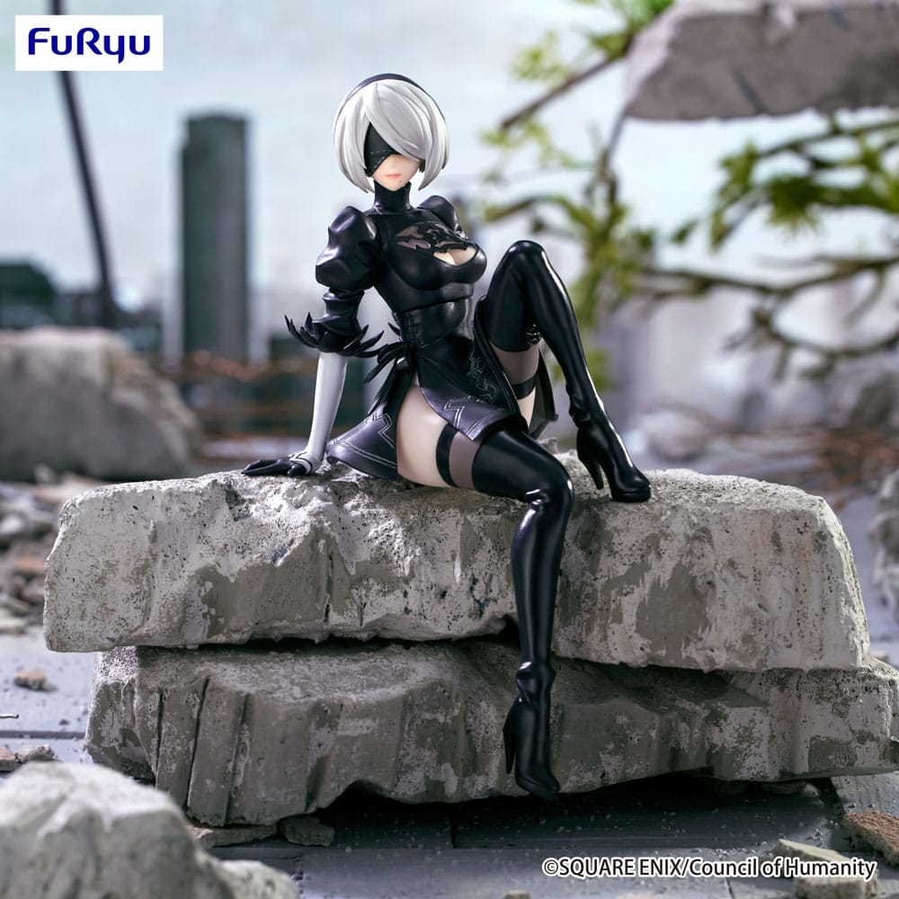 NieR:Automata Ver1.1a Noodle Stopper PVC Statue YoRHa No.2 Type B 13 cm - MangaShop.ro