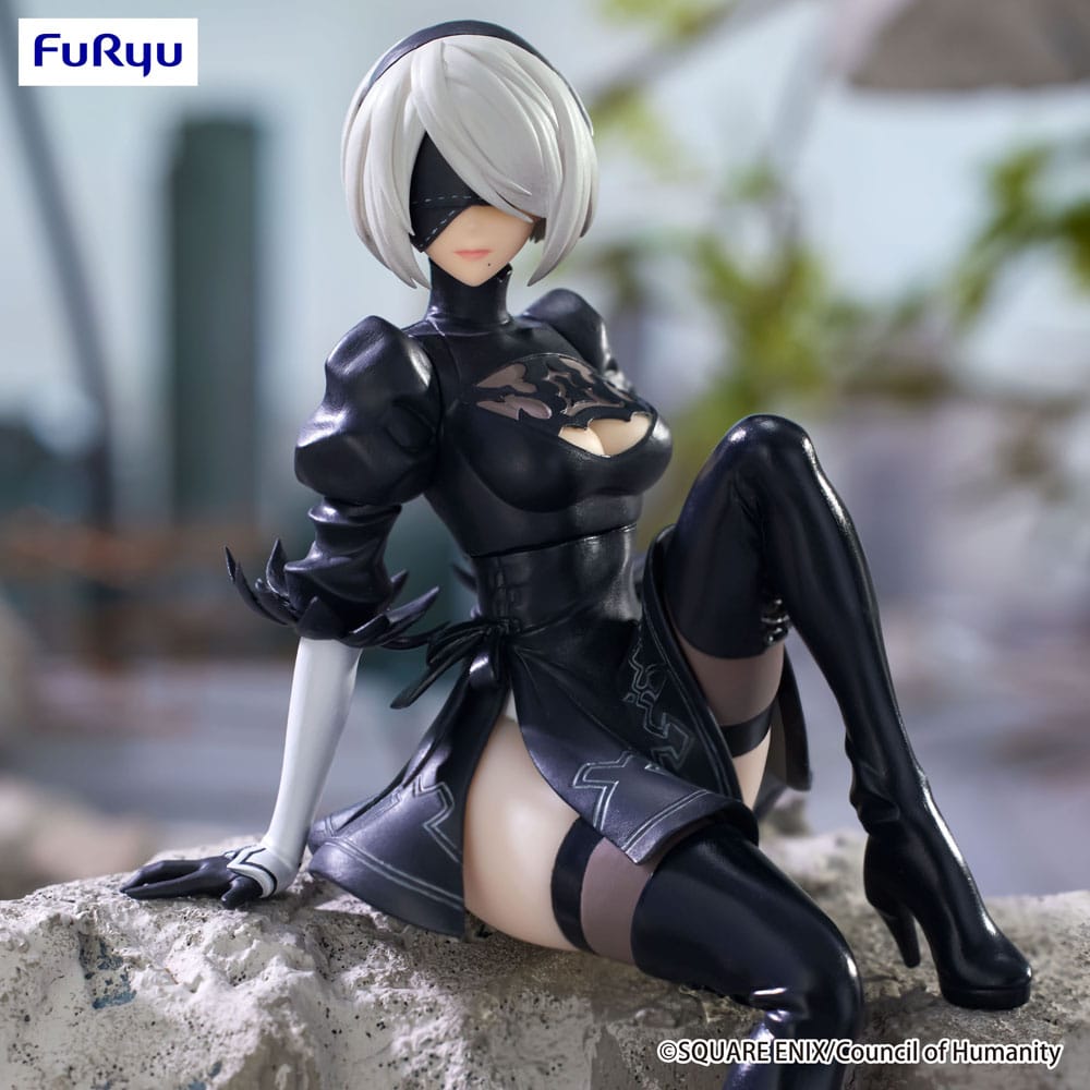 NieR:Automata Ver1.1a Noodle Stopper PVC Statue YoRHa No.2 Type B 13 cm - MangaShop.ro