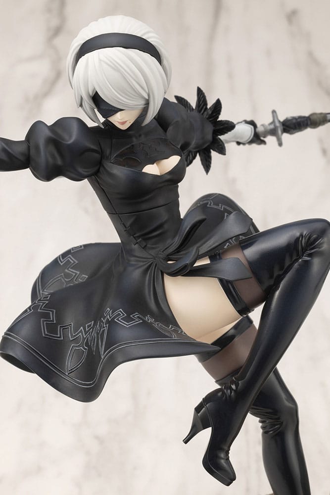 Nier:Automata Ver. 1.1a ARTFX J Statue 1/8 2B 24 cm - MangaShop.ro