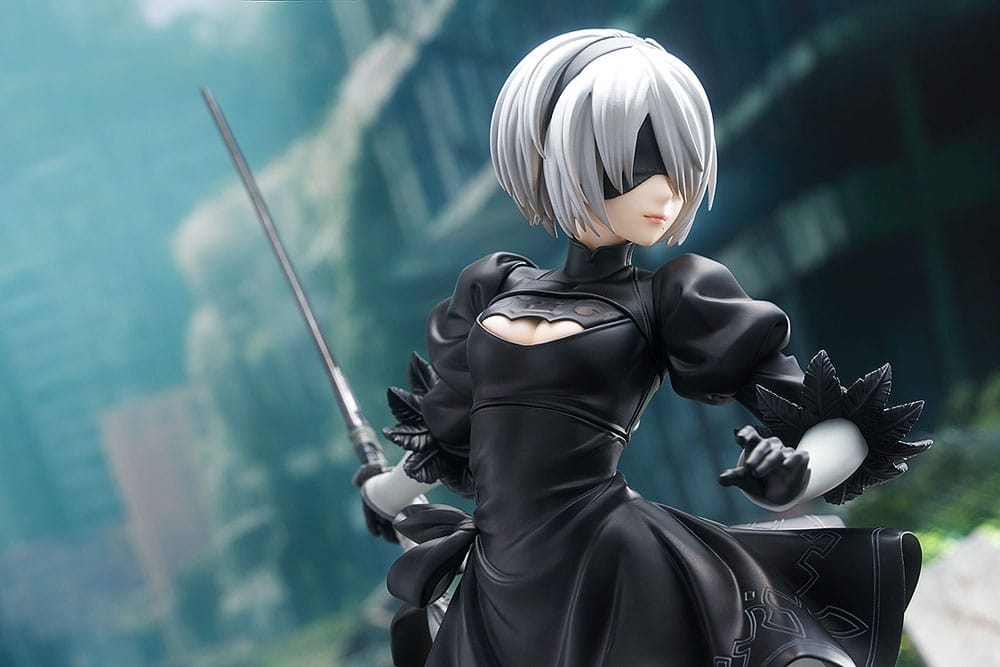 NieR:Automata Ver1.1a PVC Statue 1/7 2B 28 cm - MangaShop.ro