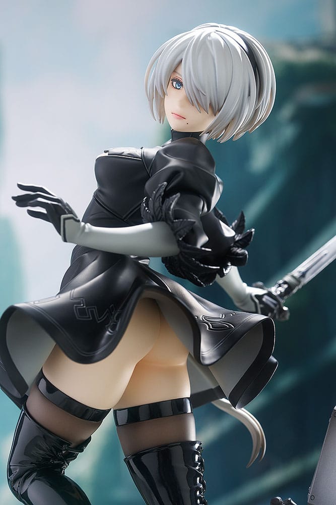 NieR:Automata Ver1.1a PVC Statue 1/7 2B 28 cm - MangaShop.ro
