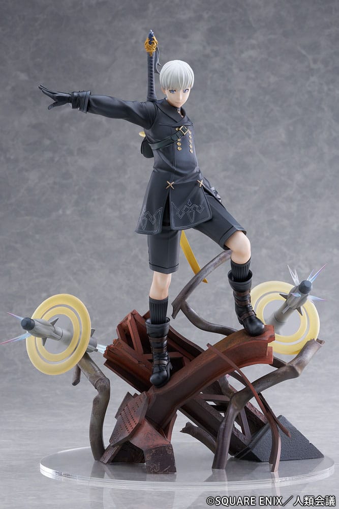 NieR:Automata Ver1.1a PVC Statue 1/7 YoRHa No. 9 Type S Covering Fire 31 cm - MangaShop.ro