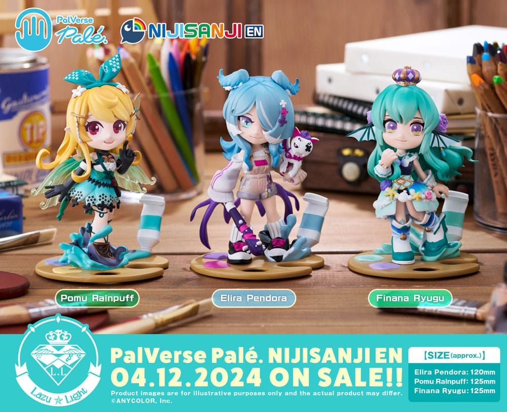 Nijisanji PalVerse PVC Statue Finana Ryugu 12 cm - MangaShop.ro