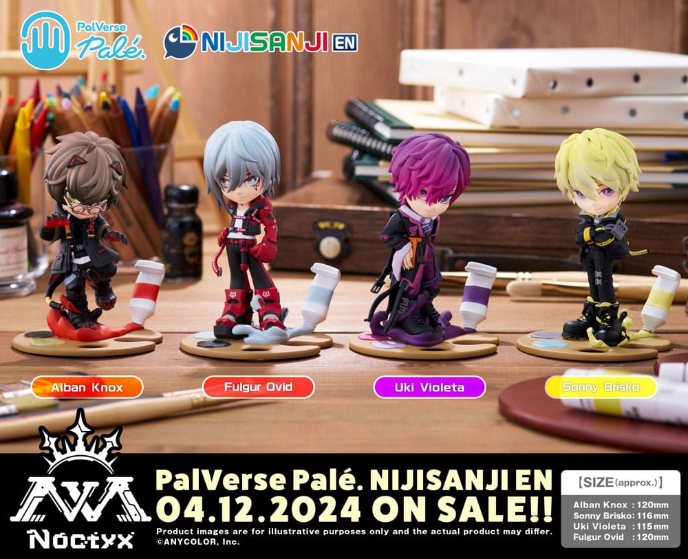 Nijisanji PalVerse PVC Statue Fulgur Ovid 12 cm - MangaShop.ro