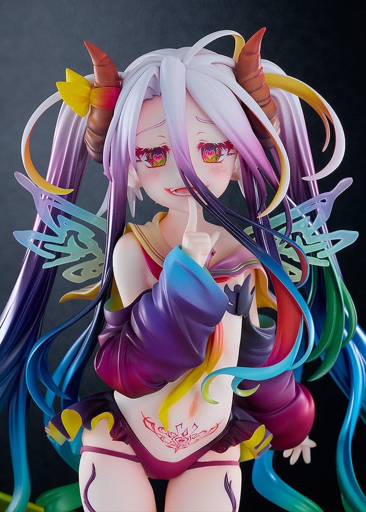 No Game No Life PVC Figure 1/7 Black Shiro 26 cm - MangaShop.ro