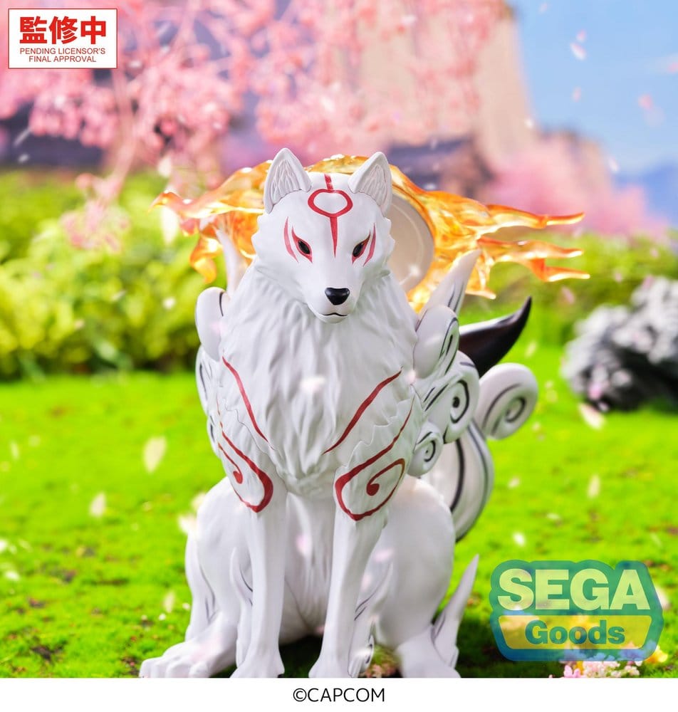 Okami High Premium Figure PVC Figure Amaterasu 14 cm - MangaShop.ro