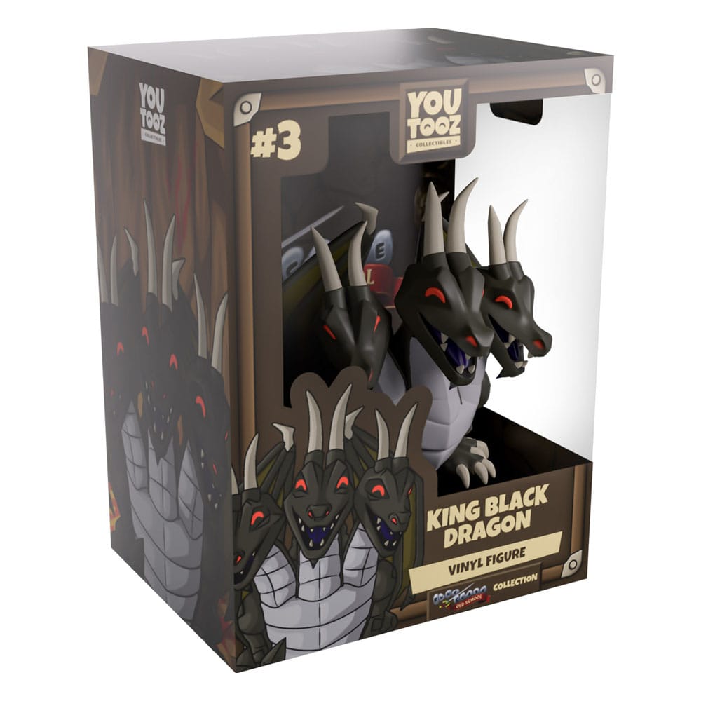 Old School RuneScape Vinyl Figure King Black Dragon 10 cm - MangaShop.ro