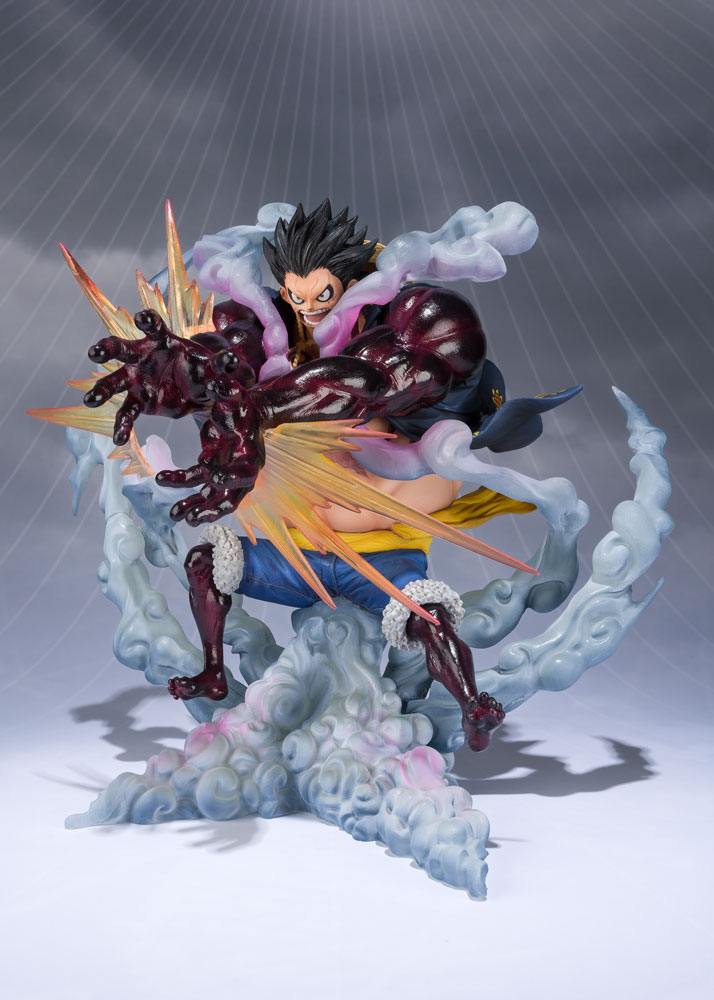 One Piece FiguartsZERO PVC Statue Monkey D. Luffy Gear 4 Leo Bazooka Reissue 18 cm - MangaShop.ro