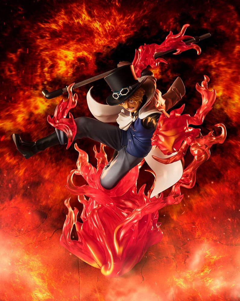 One Piece Figuarts ZERO Extra Battle PVC Statue Sabo Fire Fist Rook Check 19 cm - MangaShop.ro