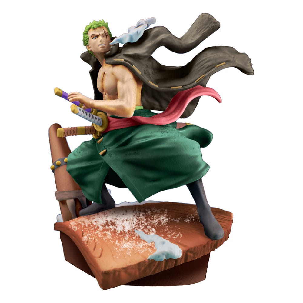One Piece Petitrama PVC Mini Statue Logbox Re Birth Egghead Set 9 cm - MangaShop.ro