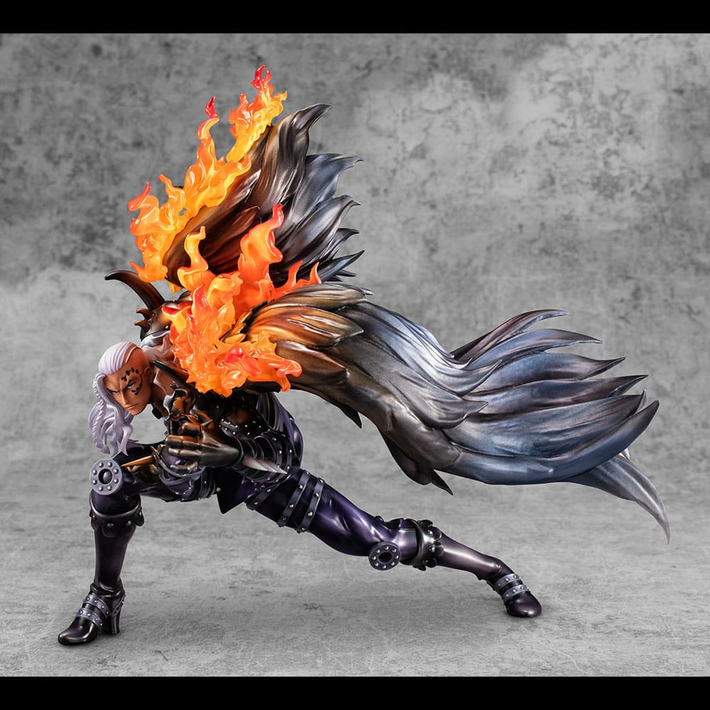 One Piece Portrait Of Pirates WA-MAXIMUM PVC Statue Beasts Pirates All-Stars King 33 cm - MangaShop.ro