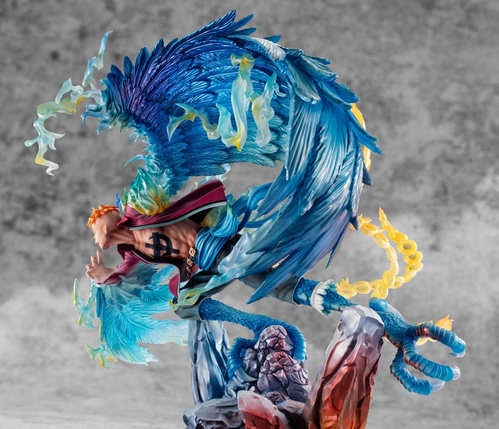 One Piece P.O.P MAS Maximum PVC Statue Marco the Phoenix Leader of 1st group of Whitebeard Pirates 32 cm - MangaShop.ro