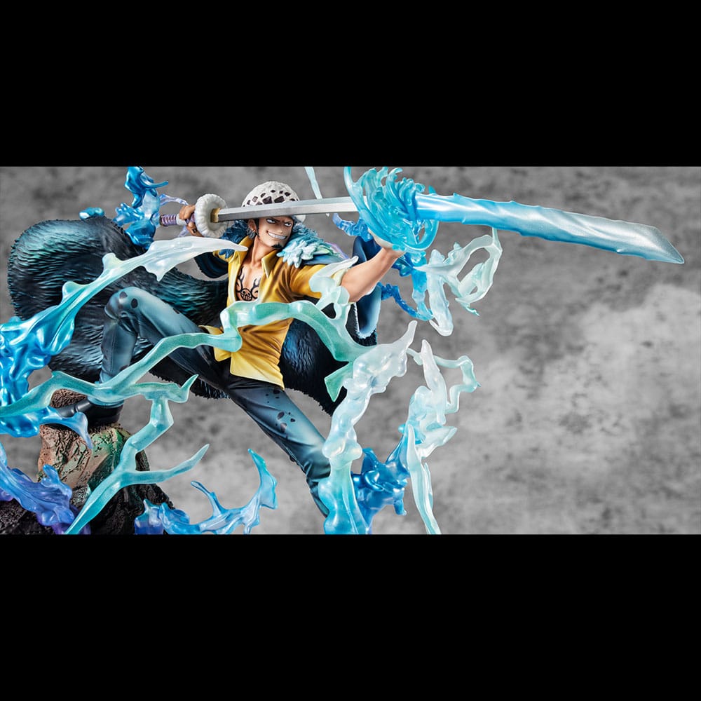 One Piece Portrait Of Pirates WA-MAXIMUM PVC Statue Trafalgar Law The Surgeon of Death Awaken Ver. 27 cm - MangaShop.ro
