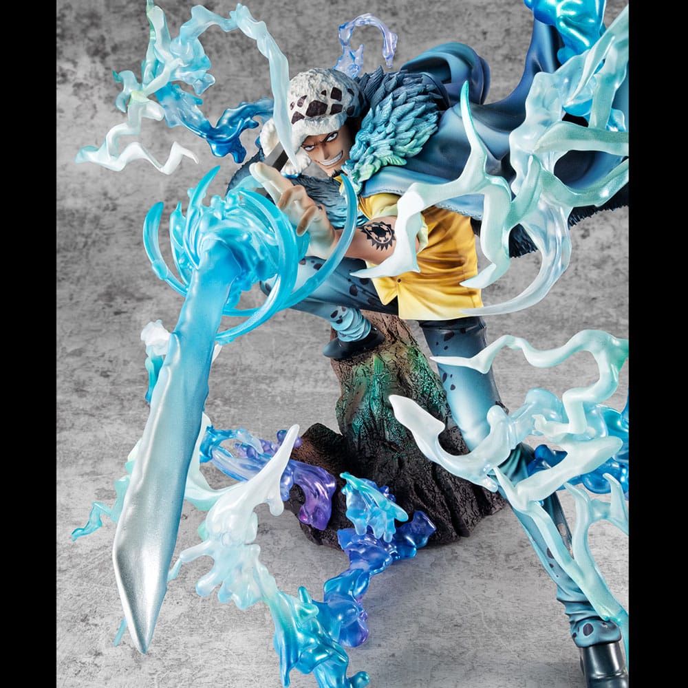 One Piece Portrait Of Pirates WA-MAXIMUM PVC Statue Trafalgar Law The Surgeon of Death Awaken Ver. 27 cm - MangaShop.ro