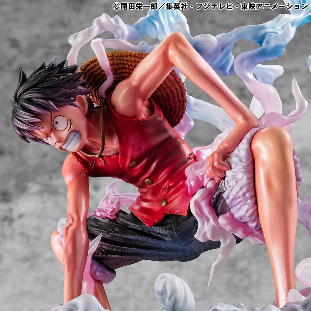 One Piece P.O.P PVC Statue Monkey D. Luffy Gear 2 Limited Edition 19 cm - MangaShop.ro
