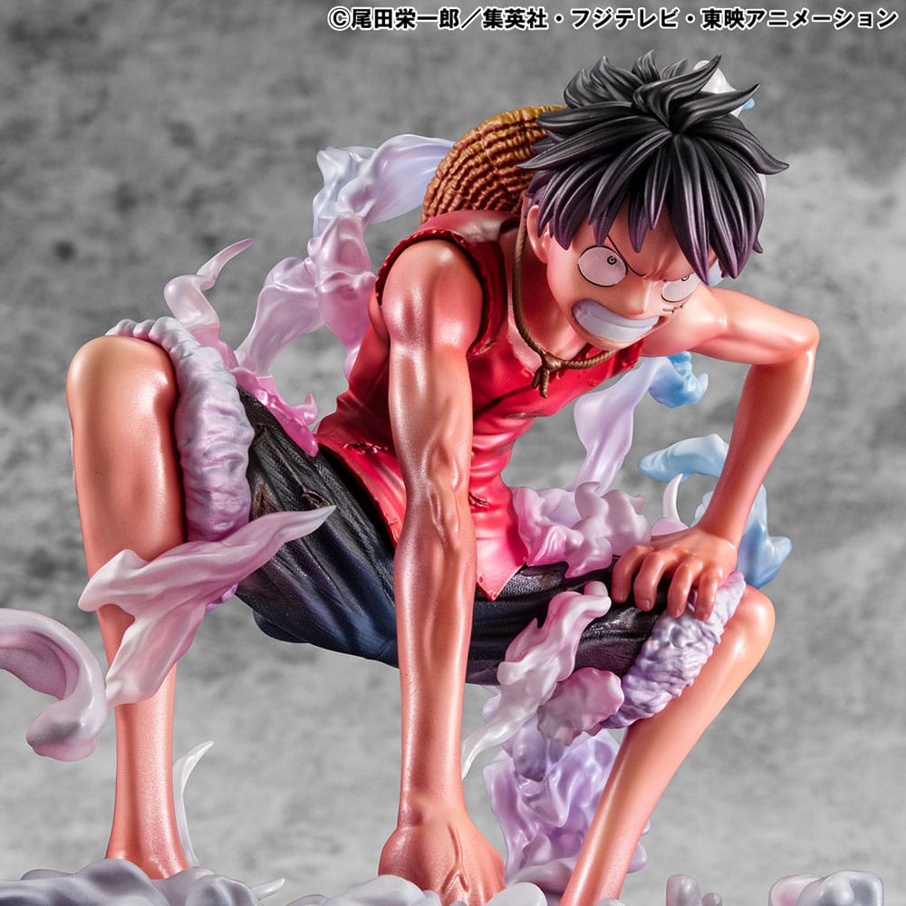 One Piece P.O.P PVC Statue Monkey D. Luffy Gear 2 Limited Edition 19 cm - MangaShop.ro