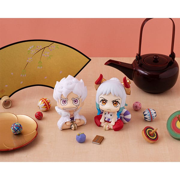 One Piece Look Up PVC Statue Monkey D. Luffy Gear Fifth 11 cm - MangaShop.ro