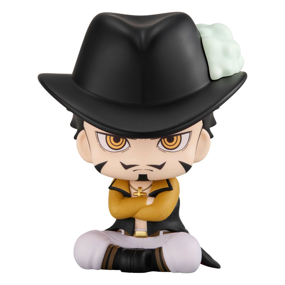 One Piece Look Up PVC Statues Dracule Mihawk & Crocodile 11 cm (with gift) - MangaShop.ro