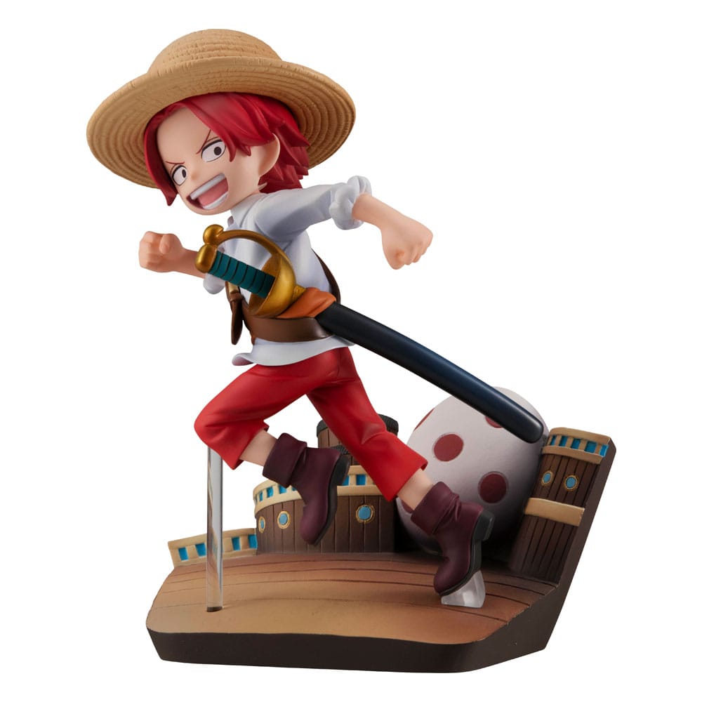 One Piece G.E.M. Series PVC Statue Shanks Run! Run! Run! 13 cm - MangaShop.ro