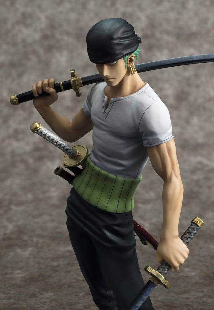 One Piece Excellent Model P.O.P PVC Statue NEO-DX Roronoa Zoro 10th Limited Ver. 23 cm - MangaShop.ro