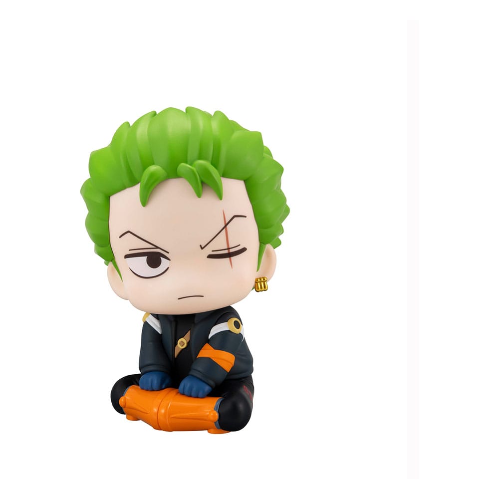 One Piece Look Up PVC Statues Roronoa Zoro & Sanji Future Island Egghead Ver. 11 cm (with gift) - MangaShop.ro
