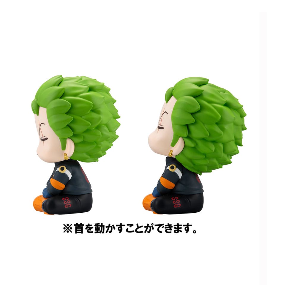 One Piece Look Up PVC Statues Roronoa Zoro & Sanji Future Island Egghead Ver. 11 cm (with gift) - MangaShop.ro