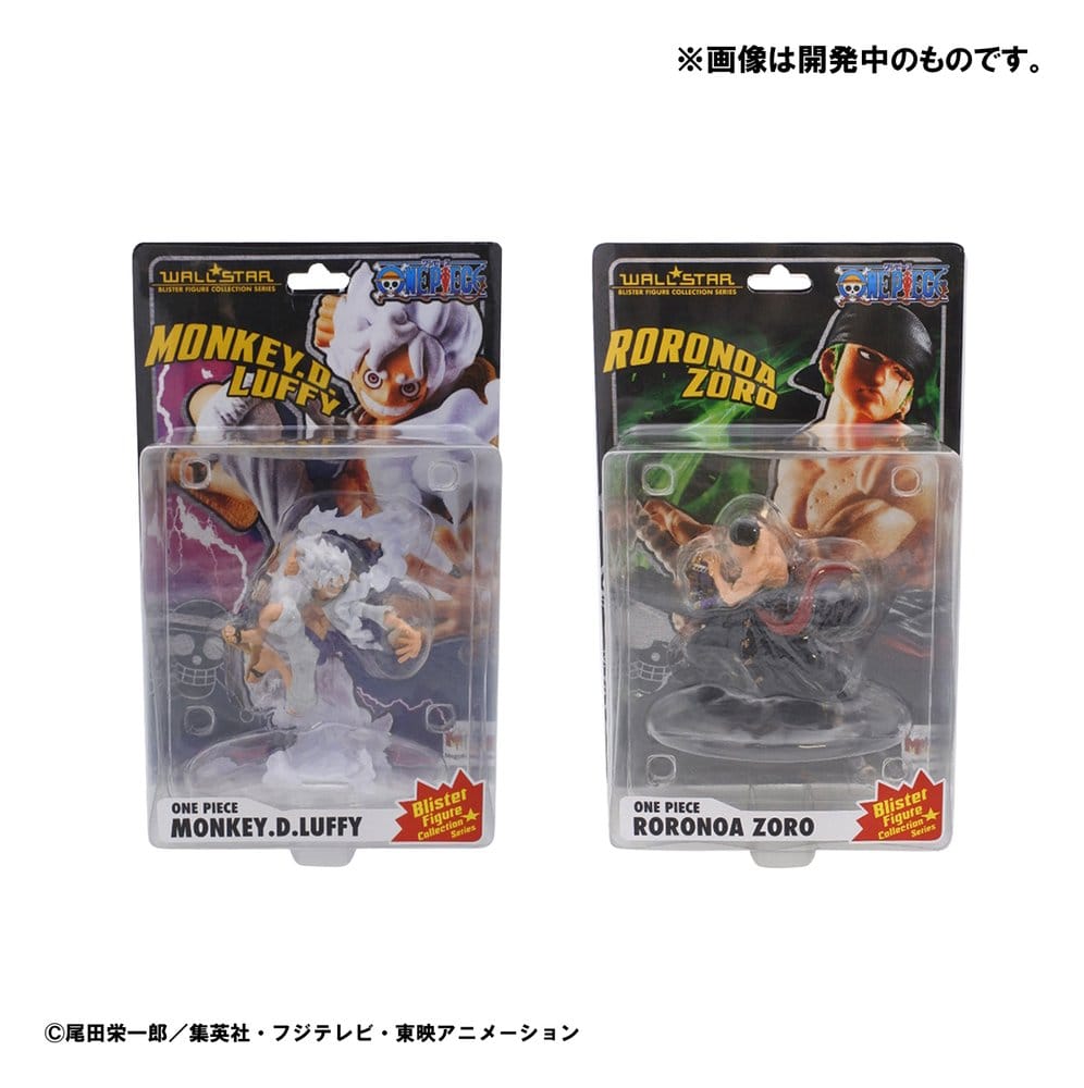 One Piece Wallstar PVC Figures 2-Pack Monkey D. Luffy Gear Fifth & Roronoa Zoro (with gift) 10 cm - MangaShop.ro
