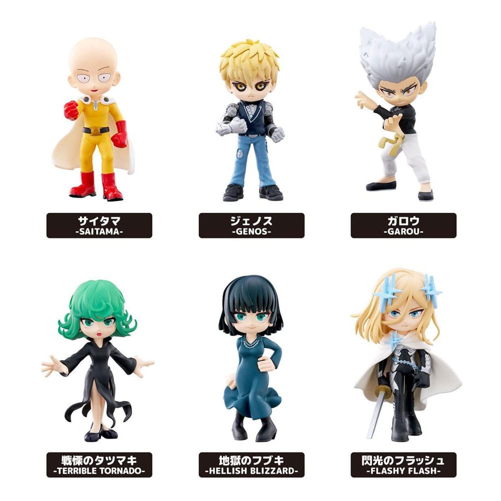 One Punch Man PalVerse PVC Figures Vol. 02 9 cm Assortment (6) - MangaShop.ro