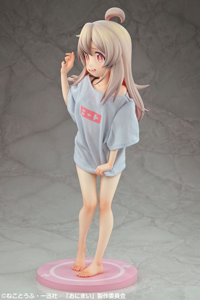Onimai: I'm Now Your Sister! PVC Statue 1/4 Mahiro Oyama Neet T-Shirt Ver. 40 cm - MangaShop.ro
