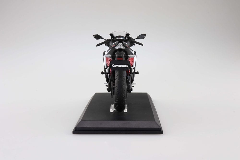 Diecast Bike Series Statue 1/12 Kawasaki Ninja ZX-25R Metallic Spark Black×Peal Flat Stardust White 16 cm - MangaShop.ro