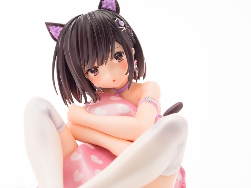 Gaou Original Character PVC Statue 1/6 Daishuki Hold Ayaka chan (re-run) 14 cm - MangaShop.ro