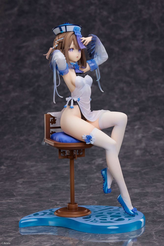 Original Character PVC Statue 1/7 Blue jiangshi Illustration by Anmi 21 cm - MangaShop.ro
