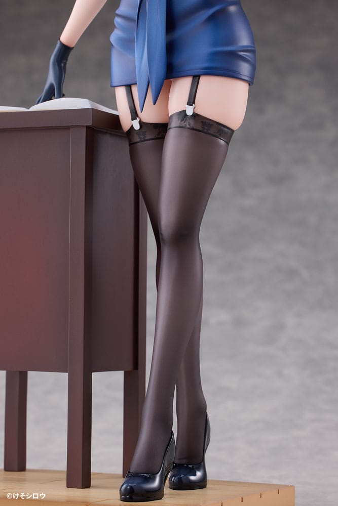 Original Character PVC Statue 1/6 Toutotsu ni Nugidasu Tennen Bijutsu Kyoushi Rumi Illustration by Keso Shirou 28 cm - MangaShop.ro