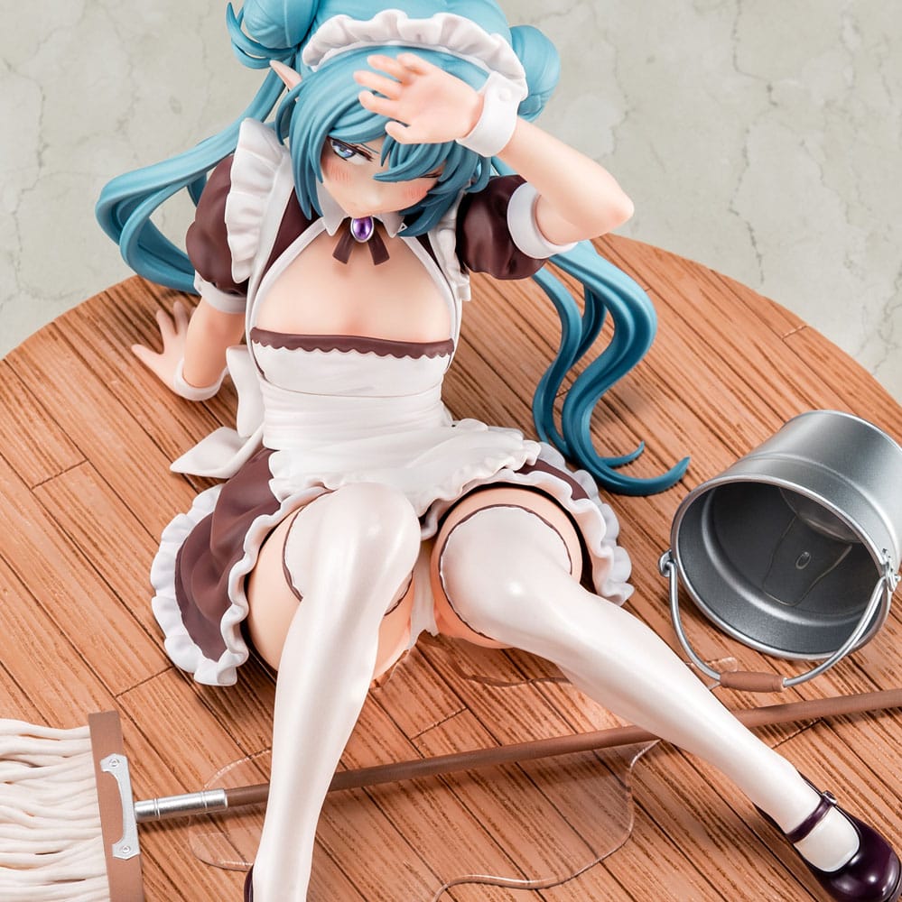 Original Character PVC 1/6 Elf Maid's Sexual Servicing Lime 17 cm - MangaShop.ro