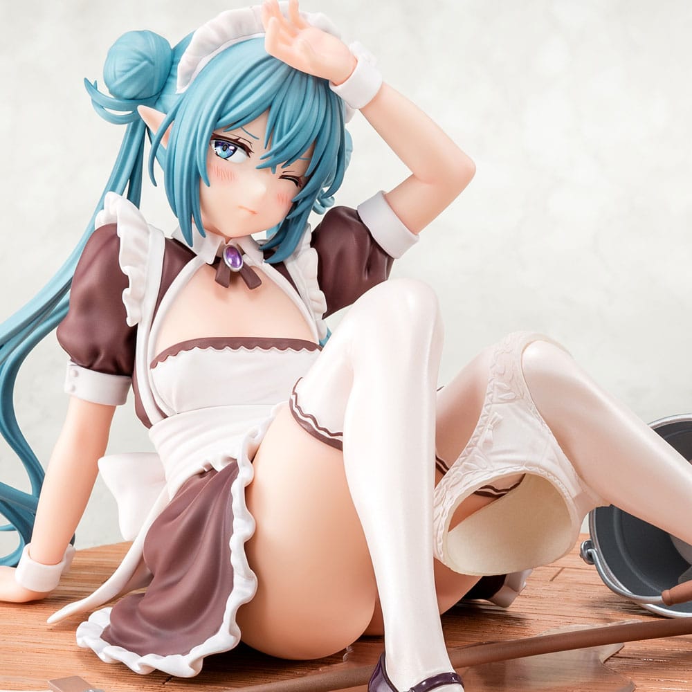 Original Character PVC 1/6 Elf Maid's Sexual Servicing Lime 17 cm - MangaShop.ro