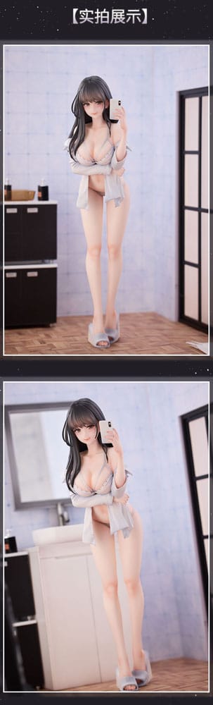 Original Character PVC Statue 1/6 Apocrypha Selfie Girl Illustration by hitomio16 Deluxe Edition 32 cm - MangaShop.ro