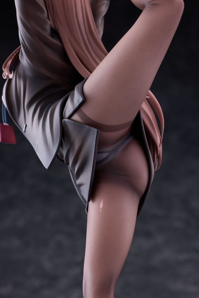 Original Character PVC Statue 1/6 OL-chan Who Doesn't Want to Go to Work White Ver. 26 cm - MangaShop.ro