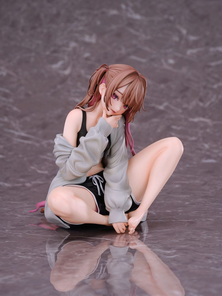 Original Character PVC Statue 1/6 Muchi Muchi Jun Illustration by Hamunezuko 14 cm - MangaShop.ro