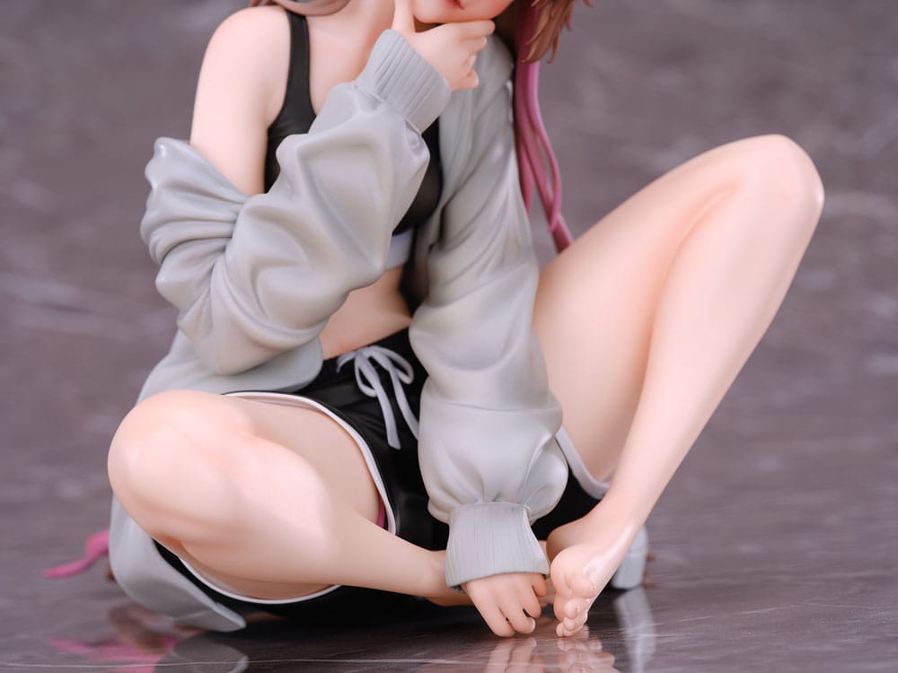 Original Character PVC Statue 1/6 Muchi Muchi Jun Illustration by Hamunezuko 14 cm - MangaShop.ro