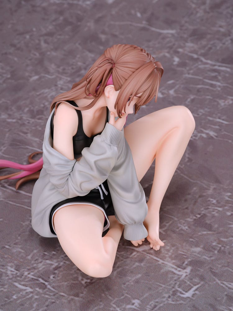 Original Character PVC Statue 1/6 Muchi Muchi Jun Illustration by Hamunezuko 14 cm - MangaShop.ro