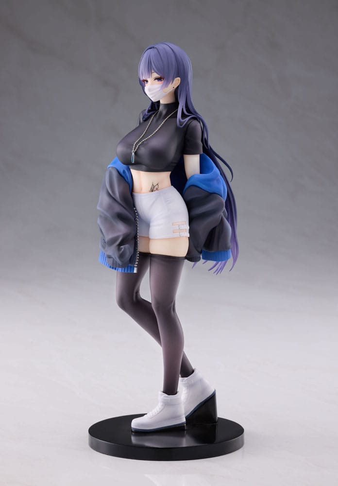 Original Character PVC Statue 1/7 Mask Girl Yuna 24 cm - MangaShop.ro