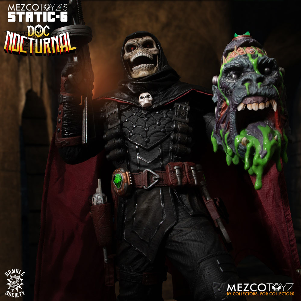 Original Character Static-6 PVC Statue 1/6 Rumble Society - Doc Nocturnal 38 cm - MangaShop.ro