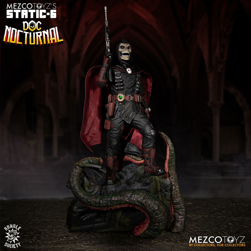Original Character Static-6 PVC Statue 1/6 Rumble Society - Doc Nocturnal 38 cm - MangaShop.ro