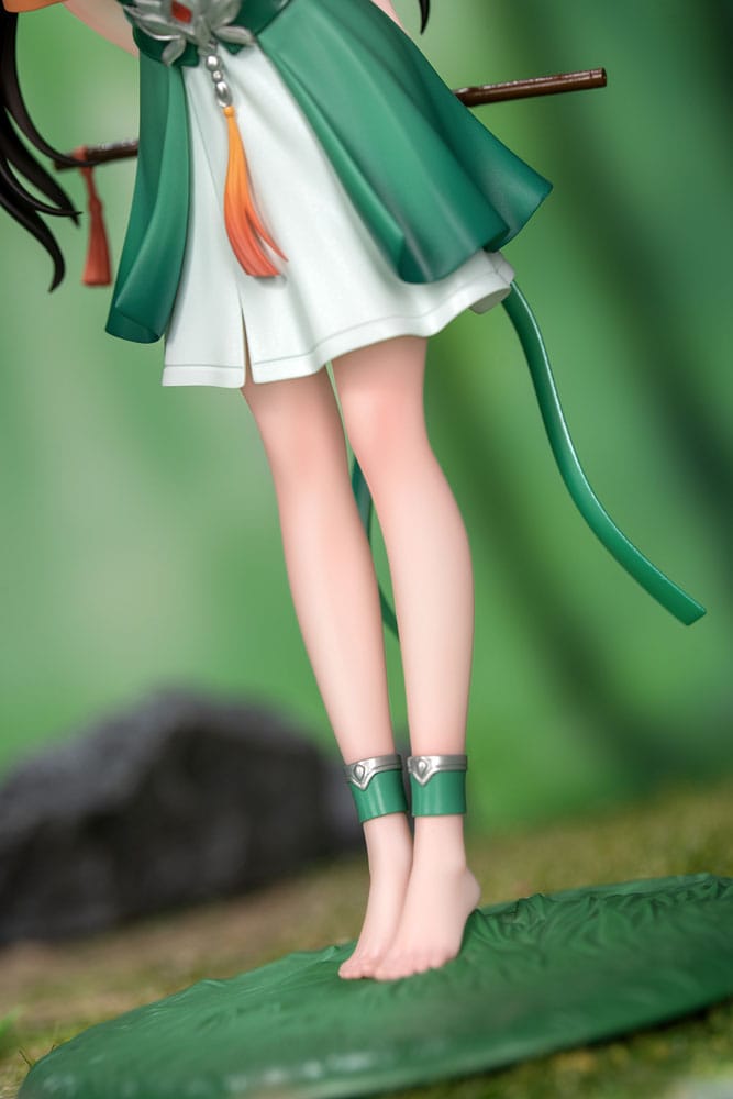 Original Character Gift + PVC Statue 1/10 Gentle tapping on the bamboo flute  A'nu 17 cm - MangaShop.ro