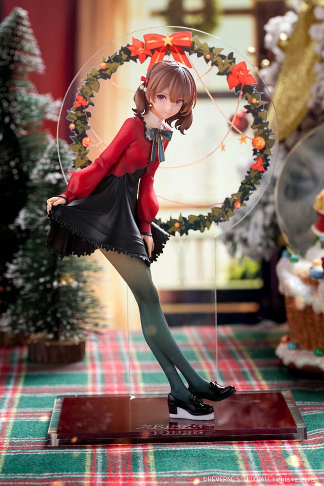 Original Character PVC Statue 1/8 Desktop Girls Series Winter Ringo 24 cm - MangaShop.ro